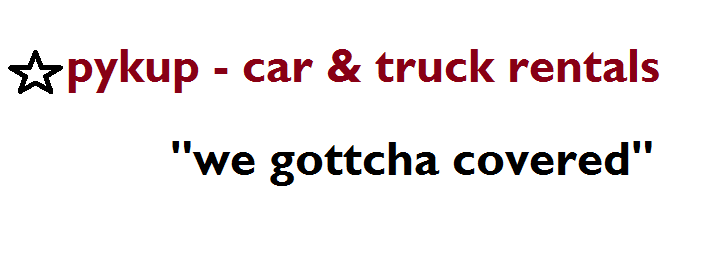 pykup Car & Truck Rentals
